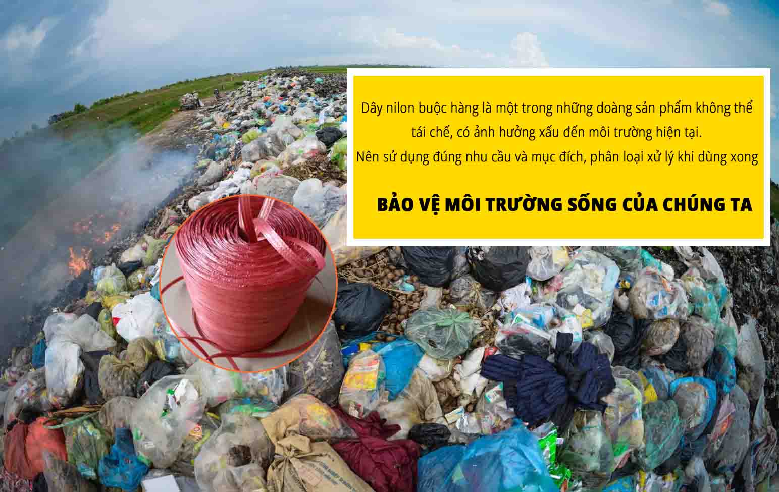 Dây nilon buộc hàng