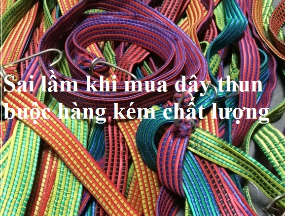 Dây thun buộc hàng 