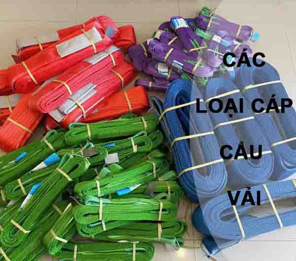 Các loại cáp cẩu vải