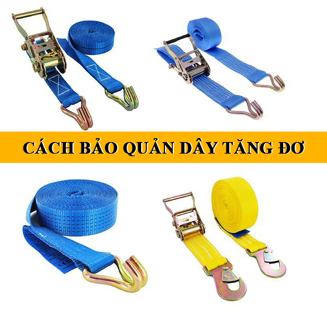 Cách bảo quản dây tăng đơ