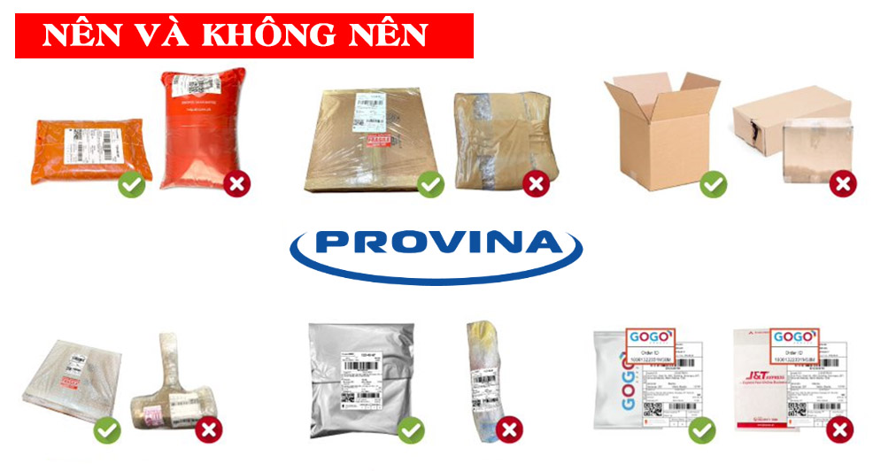 Cách đóng gói hàng hóa shopee
