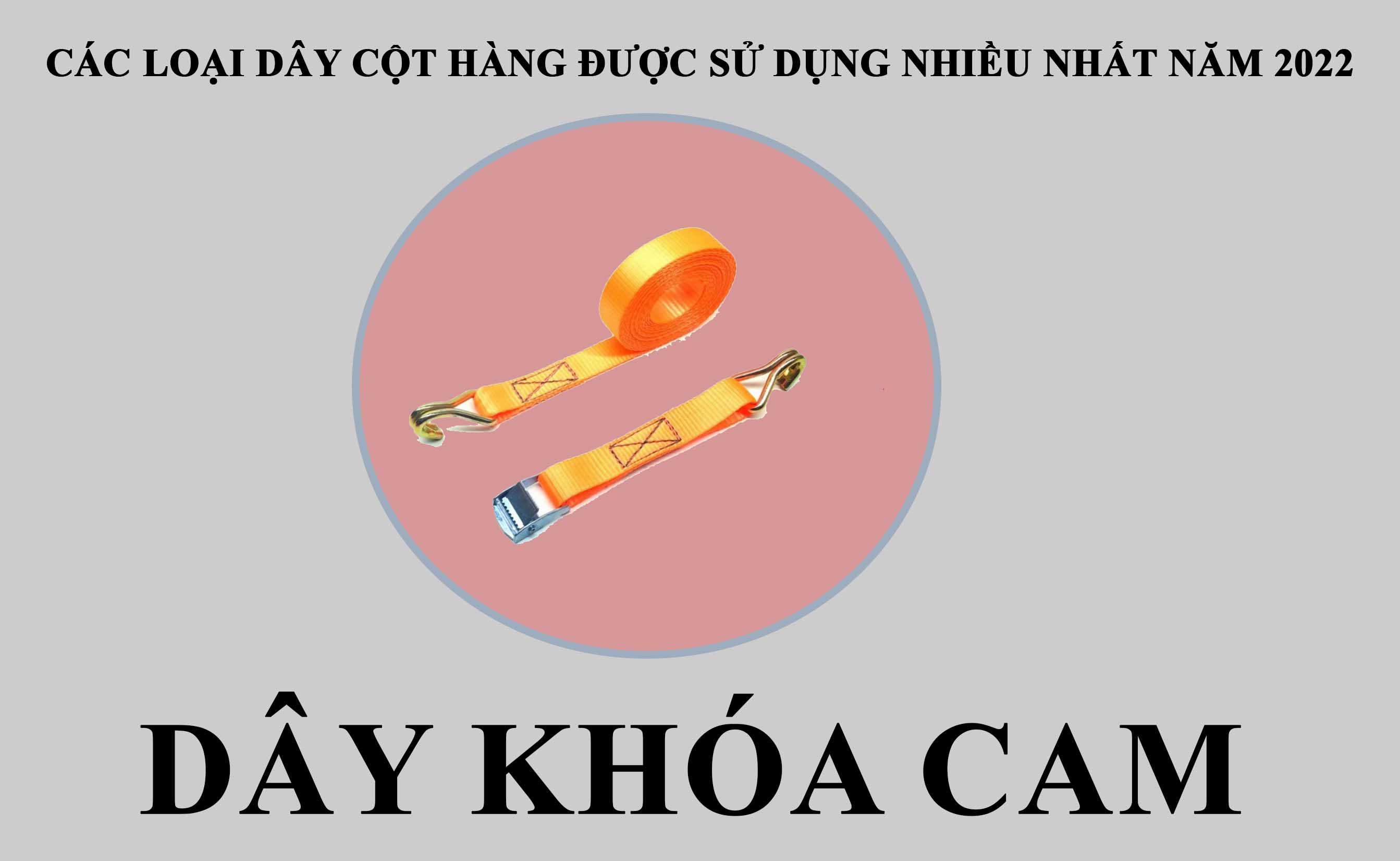 dây cột hàng khóa cam