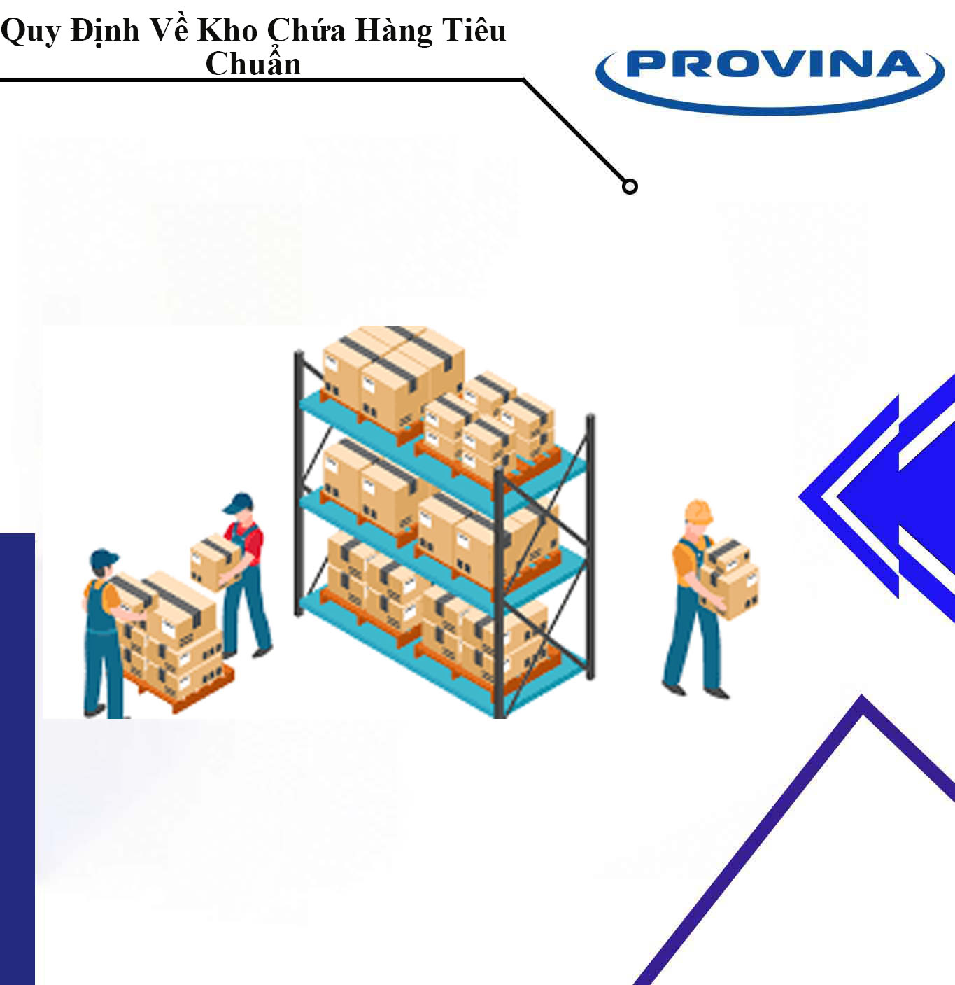 quy định về kho chứa hàng