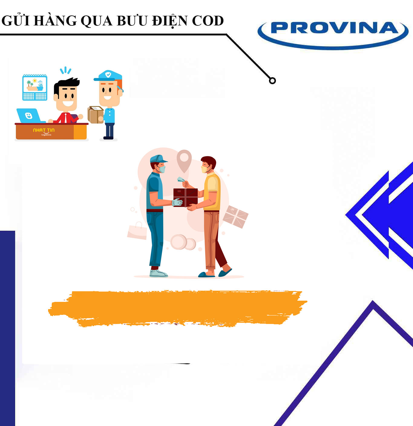 gửi hàng qua bưu điện cod