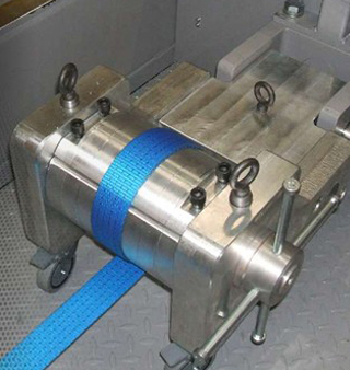 Test dây cáp vải cẩu hàng
