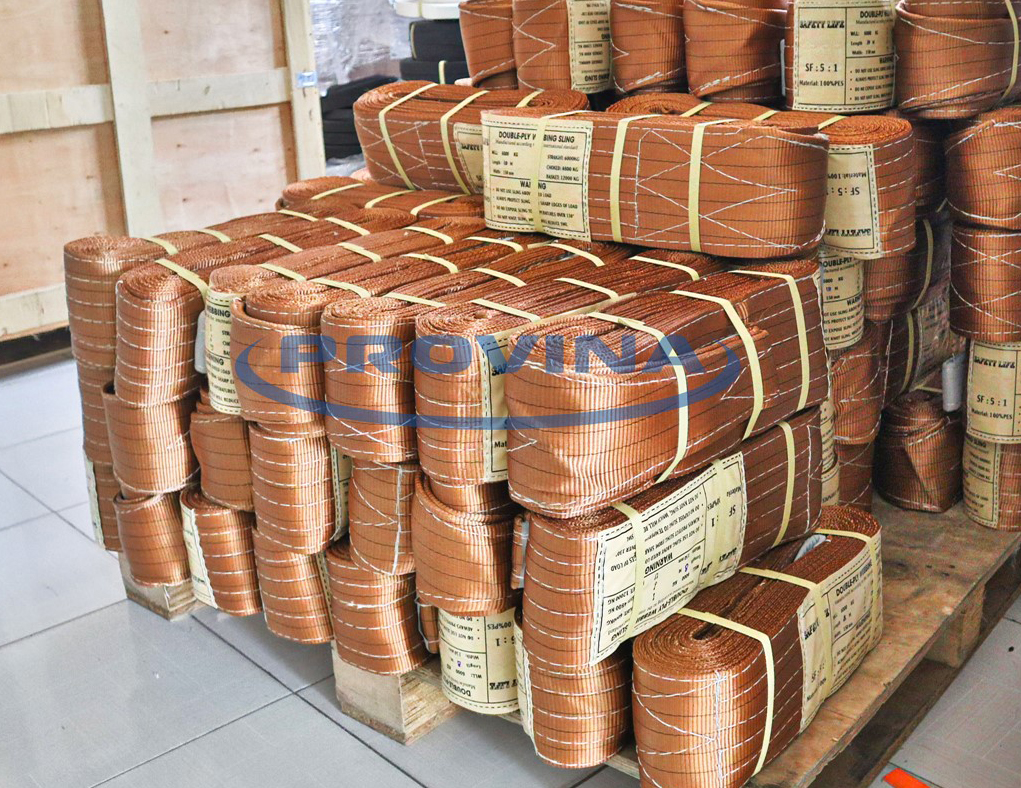 Ưu nhược điểm của dây cẩu hàng bằng vải Ưu nhược điểm của dây cẩu hàng bằng vải