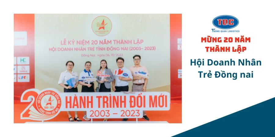 Sự Kiện 20 Năm Thành Lập Hội Doanh Nhân Trẻ Tỉnh Đồng Nai
