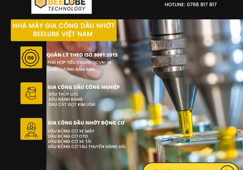 Gia công dầu nhớt công nghiệp