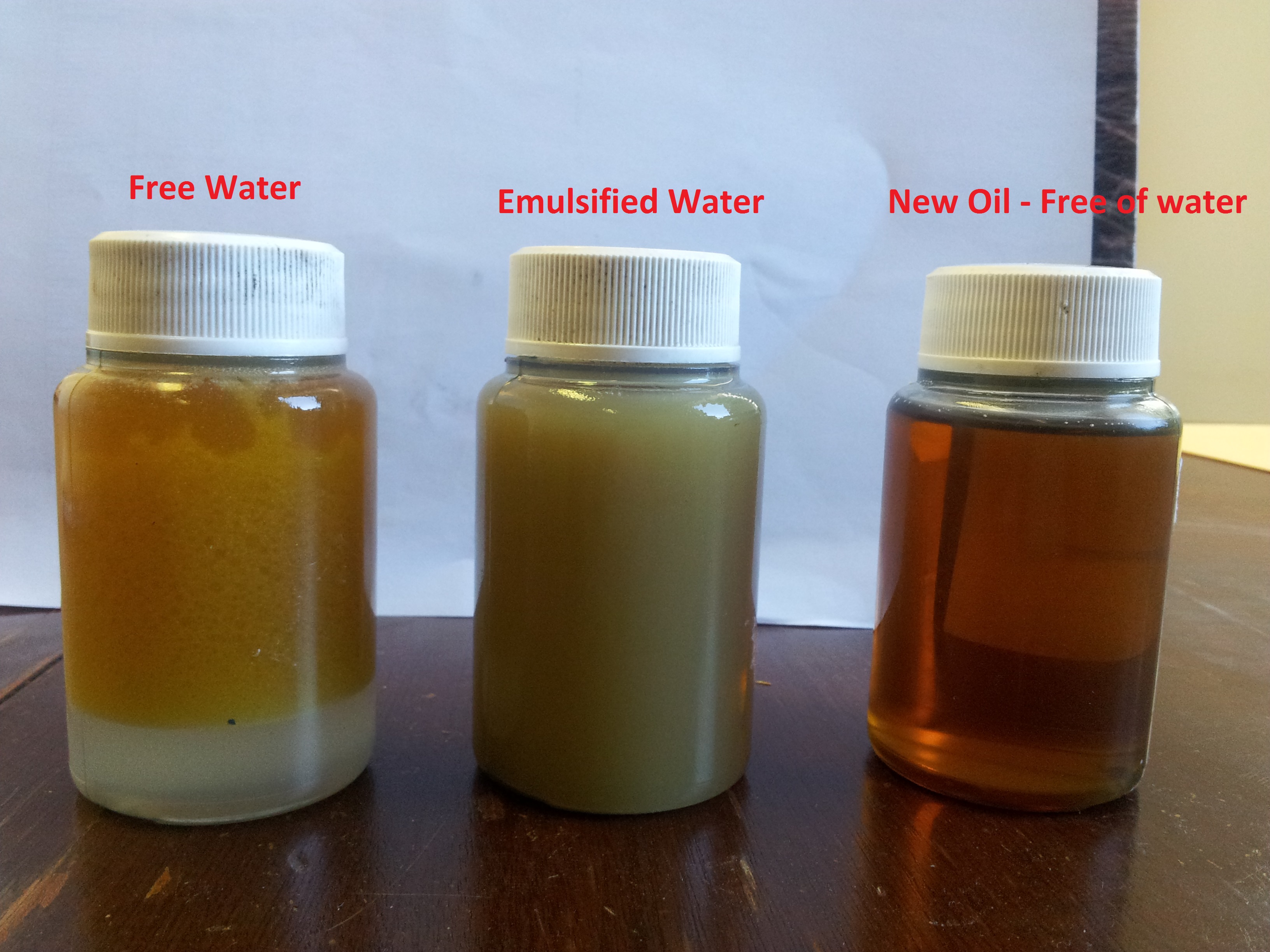 Kiểm tra cảm quan của dầu thủy lực  Kiểm tra cảm quan của dầu thủy lực