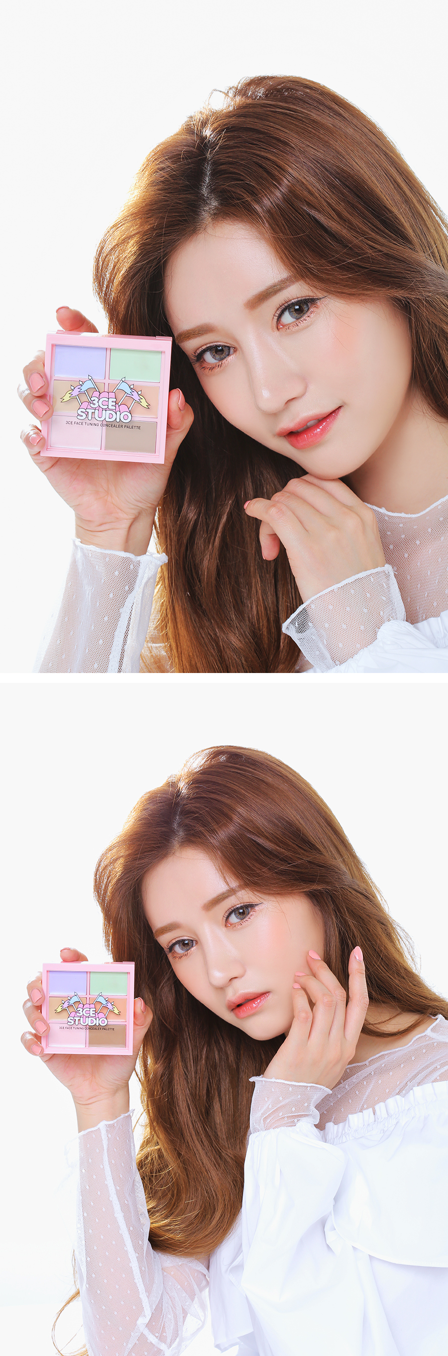 bang-mau-3ce-studio-face-tuning-concealer-palette-vua-che-khuyet-diem-vua-highlight-va-contour bang-mau-3ce-studio-face-tuning-concealer-palette-vua-che-khuyet-diem-vua-highlight-va-contour