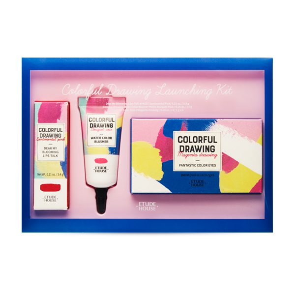Bộ ETUDE HOUSE Colorful Drawing Launching Special Kit 3 items