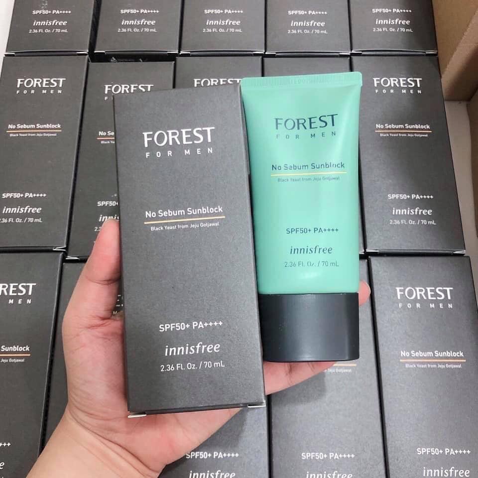 Kem chống nắng dành cho nam giới Innisfree Forest For Men No Sebum