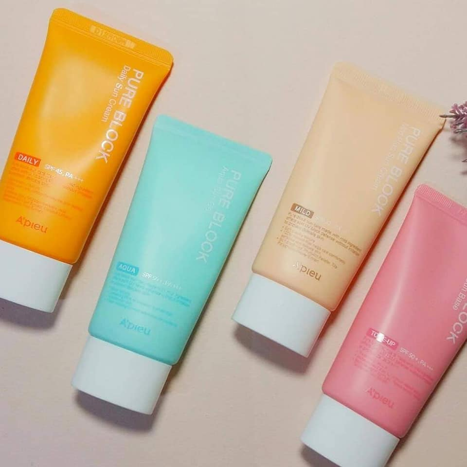 kem-chong-nang-kiem-kem-lot-giup-sang-da-apieu-pure-block-tone-up-sun-base-spf50-pa kem-chong-nang-kiem-kem-lot-giup-sang-da-apieu-pure-block-tone-up-sun-base-spf50-pa