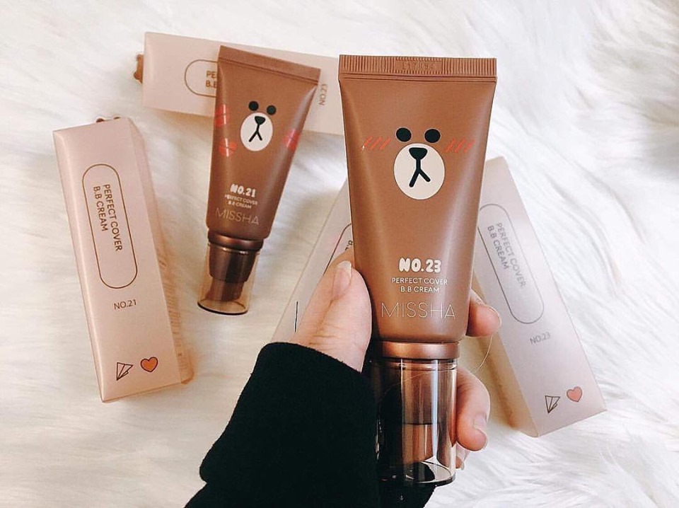 -kem-nen-missha-line-friends-edition-perfect-cover-bb-cream -kem-nen-missha-line-friends-edition-perfect-cover-bb-cream
