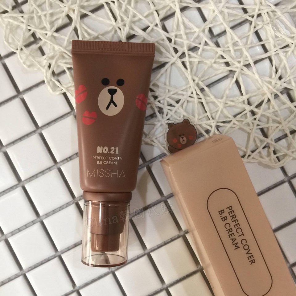 -kem-nen-missha-line-friends-edition-perfect-cover-bb-cream -kem-nen-missha-line-friends-edition-perfect-cover-bb-cream