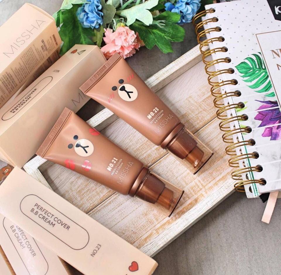 -kem-nen-missha-line-friends-edition-perfect-cover-bb-cream -kem-nen-missha-line-friends-edition-perfect-cover-bb-cream