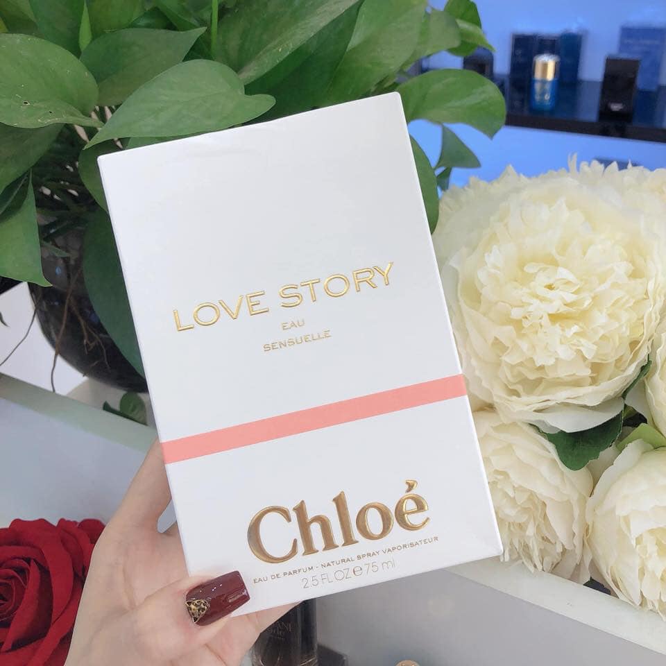 Nước hoa đầy chất lãng mạn Paris Pháp Chloe Love Story Eau Sensuelle 75 ml