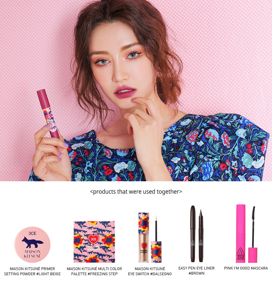 son-but-chi-3ce-maison-kitsune-velvet-lip-crayon-Grenadine son-but-chi-3ce-maison-kitsune-velvet-lip-crayon-Grenadine