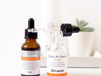 Hiệu quả kết hợp của bộ đôi Ciracle B5 và Vitamin C-20 của Ciracle cho việc phục hồi da