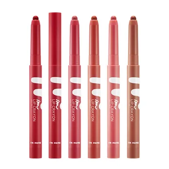 Son bút chì phiên bản mới năm 2019 I'm Meme Lip Crayon Velvet với 5 màu cực chảnh