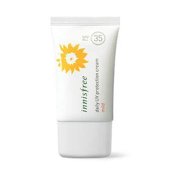 Kem chống nắng hằng ngày phù hợp với mọi loại da Innisfree Daily UV Protection Cream Mild SPF35 PA++