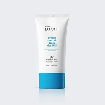 Kem chống nắng vật lý Make P:rem UV Defense Me Blue Ray Sun Cream SPF50+ PA++++ dành cho mẹ bầu