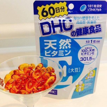 Viên uống DHC Vitamin E Nhật Bản 60 viên dùng trong 60 ngày