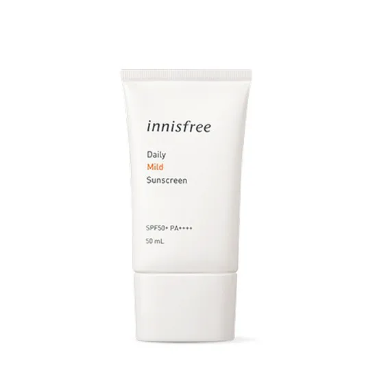 Kem chống nắng dưỡng ẩm hằng ngày Innisfree Daily UV Protection Cream Mild SPF50+ PA++++