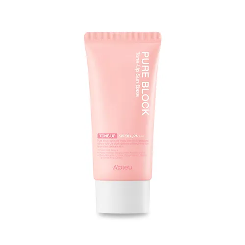 Kem chống nắng kiêm kem lót giúp sáng da A'Pieu Pure Block Tone-up Sun Base SPF50 PA+++