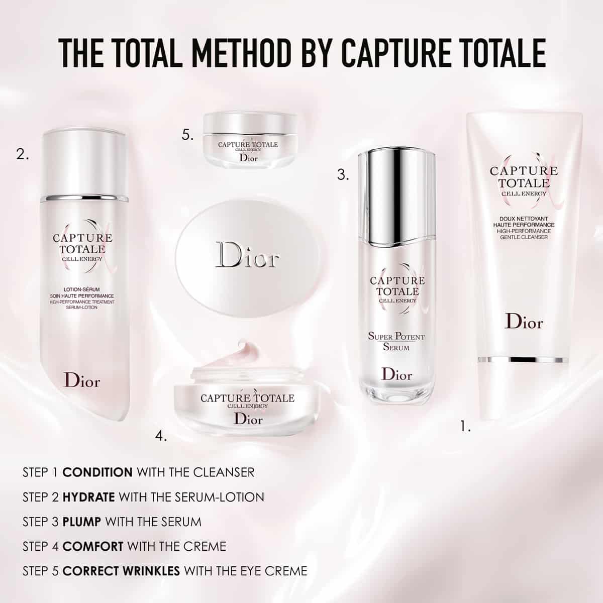 Dior ra mắt siêu phẩm chống lão hóa từ tế bào gốc Dior Capture Totale