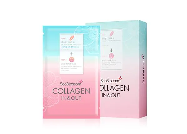 Mặt nạ cao cấp cấp Collagen và phục hồi da SOOBLOSSOM COLLAGEN IN AND OUT