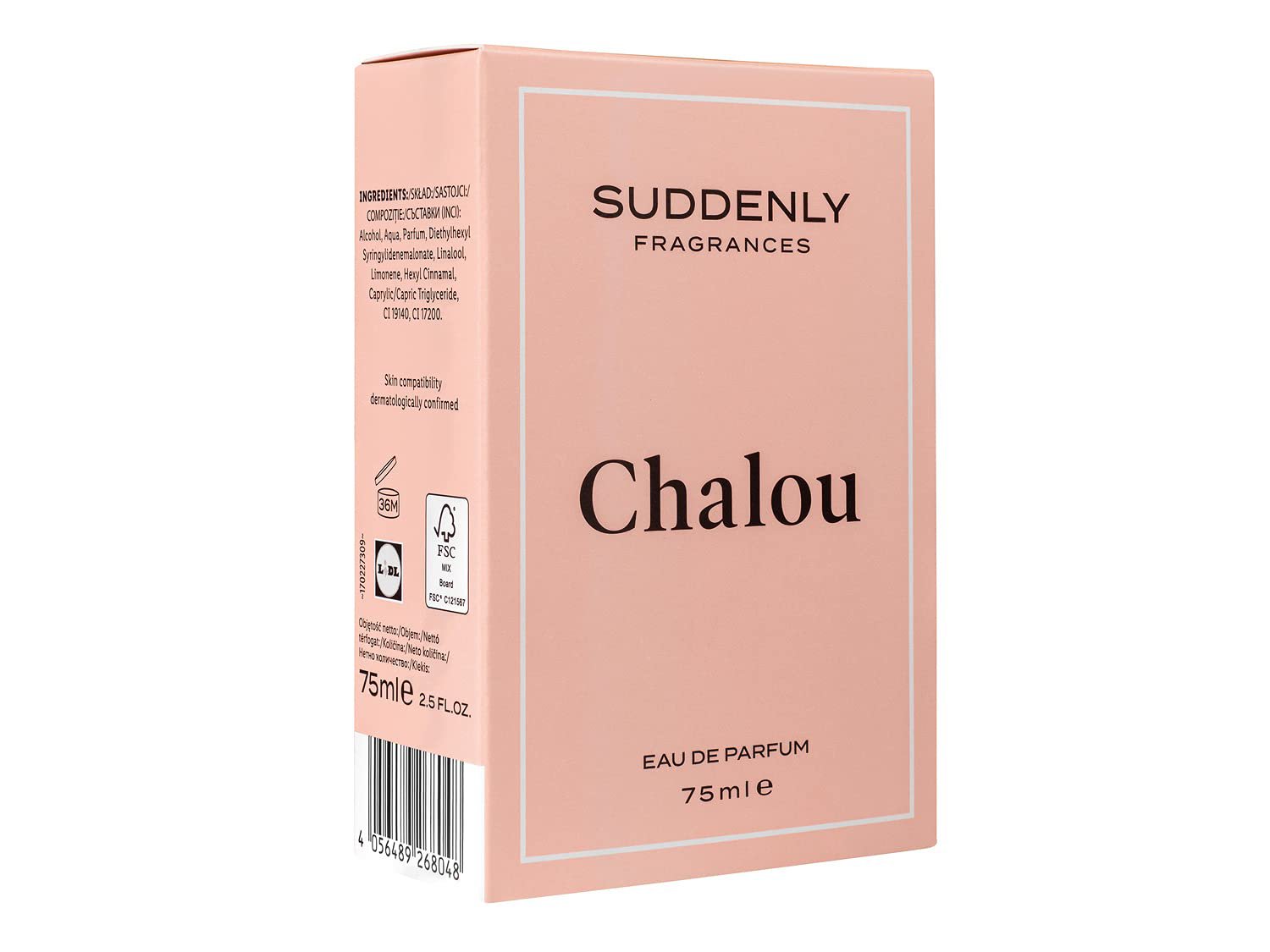 Nước hoa nội địa Pháp Suddenly Fragrances Chalou Eau De Parfum 75ml