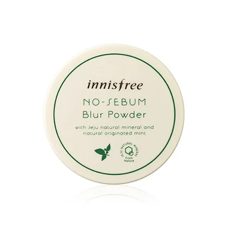 Phấn phủ kiềm dầu và cân bằng độ ẩm dạng bột Innisfree No sebum Blur Powder