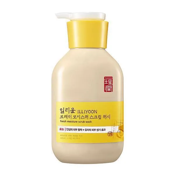 Sữa tắm tẩy tế bào chết toàn thân illiyoon fresh moisture scrub body wash 400ml