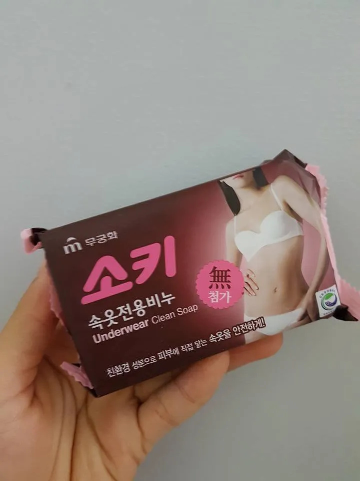 Xà bông giặt đồ lót Mukunghwa Underwear Clean Soap