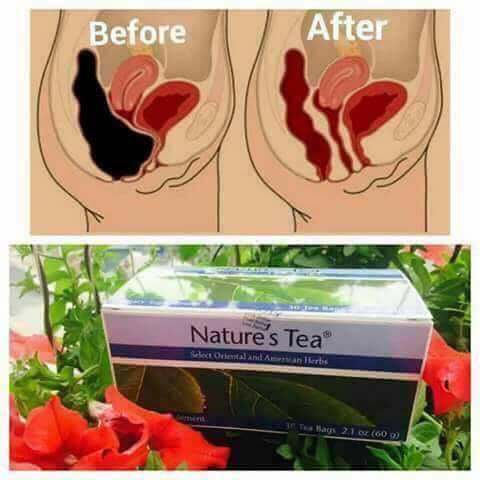 Trà thải độc ruột Nature's Tea của Unicity