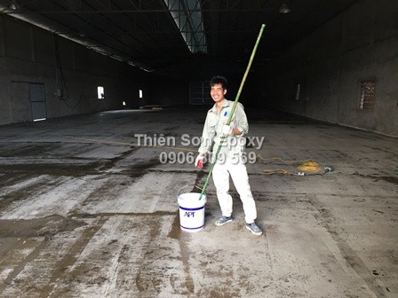 Dự án thi công sơn epoxy công ty Bao Bì Nam Dương - Thi công lớp lót Dự án thi công sơn epoxy công ty Bao Bì Nam Dương - Thi công lớp lót