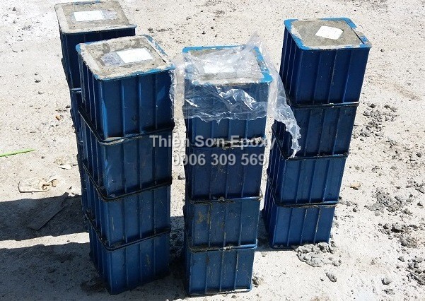 Lấy mẫu kiểm tra MAC bê tông Lấy mẫu kiểm tra MAC bê tông