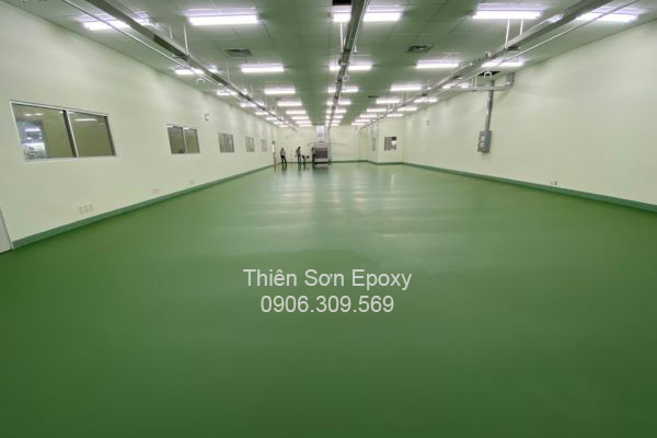 Sơn sàn PU Ucrete hoàn toàn vô trùng Sơn sàn PU Ucrete hoàn toàn vô trùng