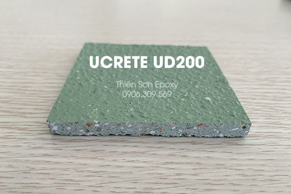Mẫu sơn sàn PU Ucrete Ud200 Mẫu sơn sàn PU Ucrete Ud200