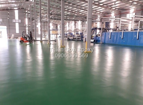 Hoàn thiện công trình thi công sơn epoxy và đưa vào sử dụng Hoàn thiện công trình thi công sơn epoxy và đưa vào sử dụng