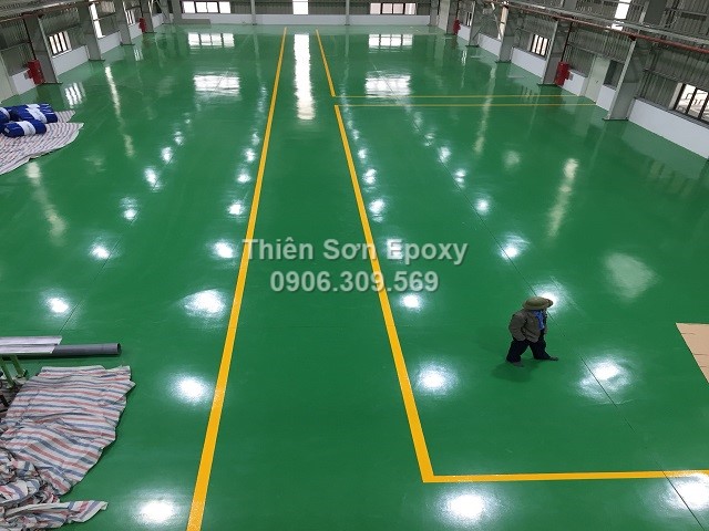 khách hàng tự thi công sàn sơn epoxy khách hàng tự thi công sàn sơn epoxy
