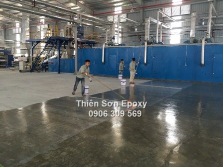 Thi công sơn epoxy - Lớp lót Thi công sơn epoxy - Lớp lót