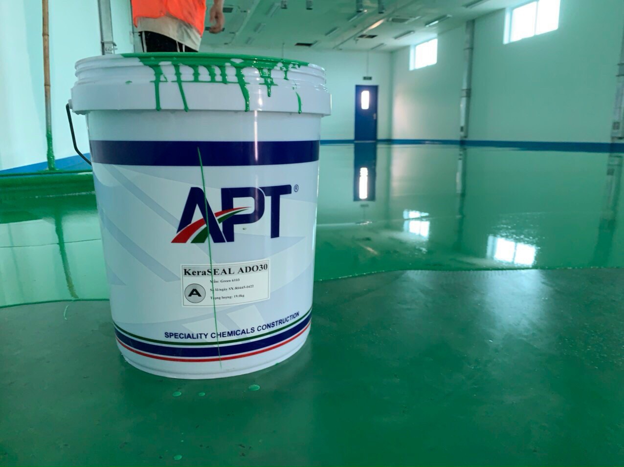 Nhà máy thi công sơn Keraseal ADO30. Nhà máy thi công sơn Keraseal ADO30.