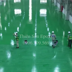 Thi Công Sơn Sàn Epoxy Nhà Xưởng Chất Lượng - Giá Rẻ