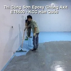 Báo Giá Thi Công Sơn Epoxy Chống Axit Hóa Chất ET5500