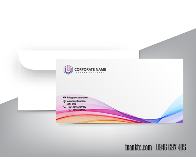 Mẫu in bao thư offset Mẫu in bao thư offset