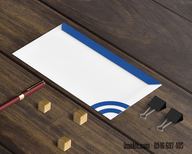 Mẫu in bao thư offset một màu Mẫu in bao thư offset một màu