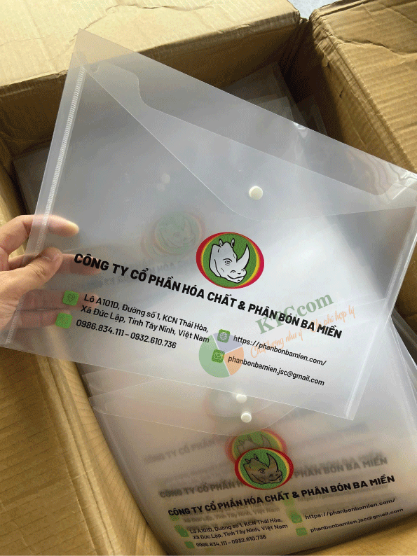 Mẫu in bìa nút nhiều màu