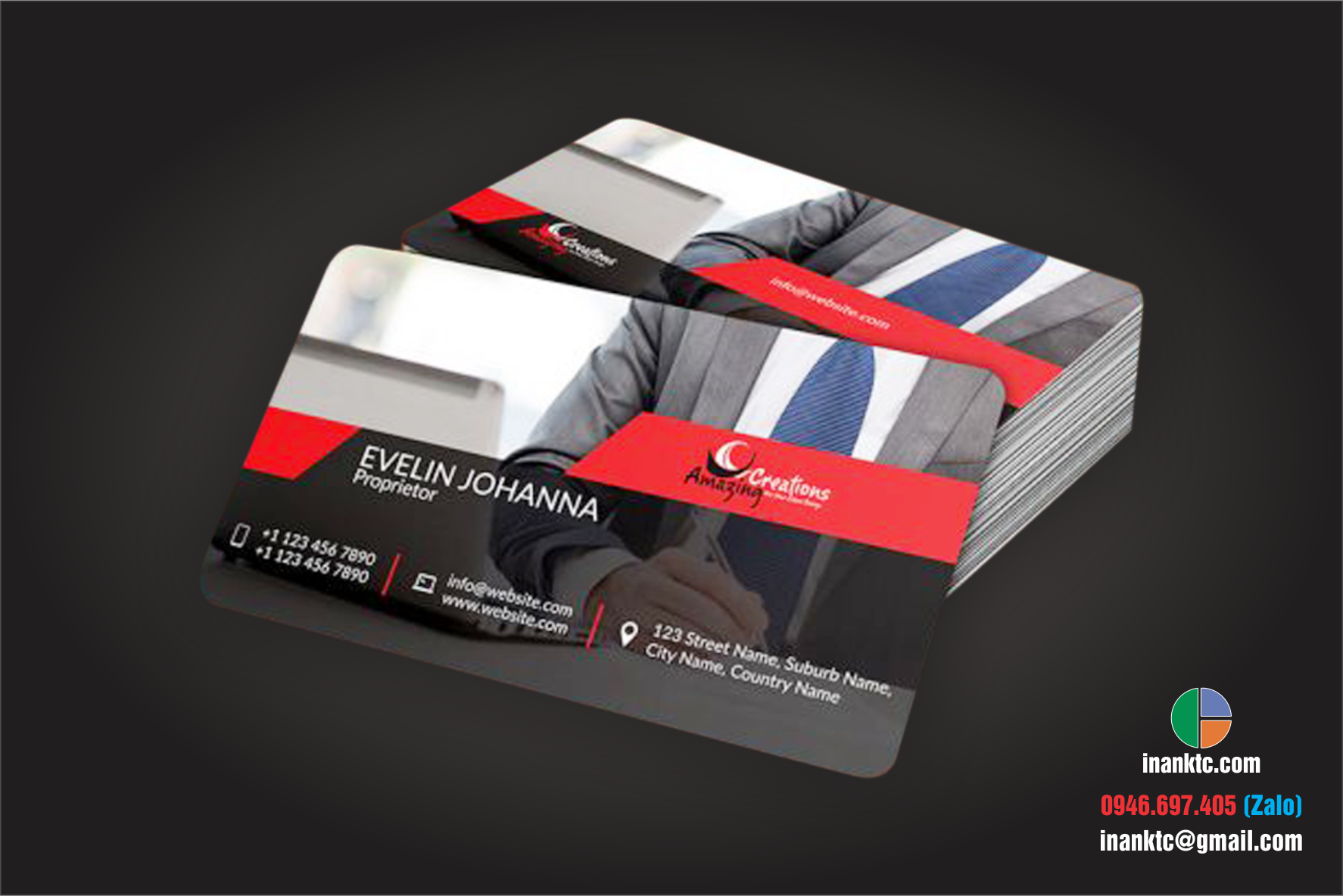 In danh thiếp quận bình thạnh